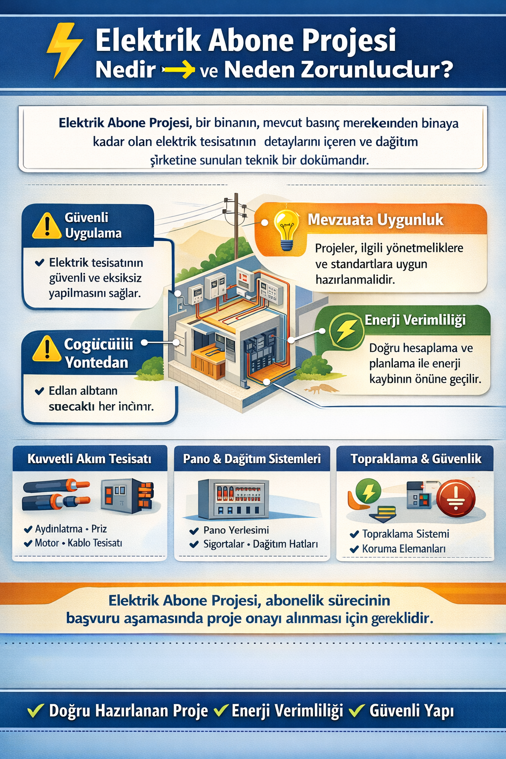 Elektrik abone projesi nedir?
